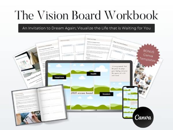 vision board workbook